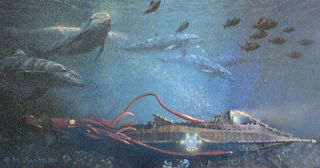 Squid for 20,000 Leagues Under the Sea Nautilus Submarine sub