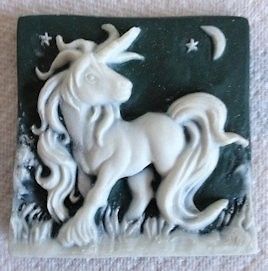 Ceramic Mold   Male Unicorn   Polymer Clay, Ceramic or Porcelain Slip