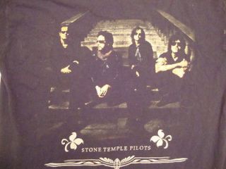 stone temple pilots 2008 concert tour t shirt l
