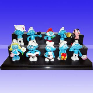 new 2 5 the smurfs action figure toy 10 pcs