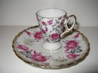 royal sealy china demitasse cup and saucer made in japan