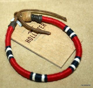 NEW HOLLISTER BRACELETS MENS ACCESSORIES VINTAGE STYLE RUGGED 