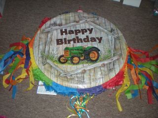 Tractor Happy Birthday Party Pinata Party Supplies Pinata Tractor