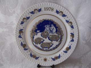 spode 1978 calendar plate boxed only £ 9 99 free
