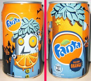 fanta orange can halloween mummy soda coca cola rare from