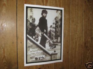 bruce springsteen born to run repro advert poster from united