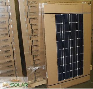 23kw Sharp Mono Solar Panels NU U235F9 BX 60 Mono Solar Cells