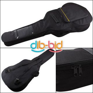   Gig Bag Carry Case Strap For Electric Acoustic Guitar Bass #01
