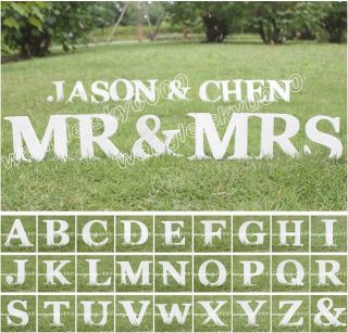 wooden letters bridal accessories wedding party birthday xmas home 