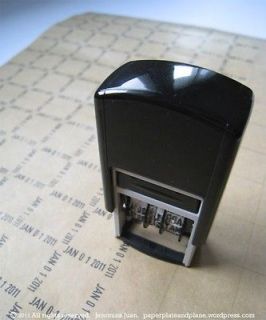 dater self inking ink rubber date stamp brand new from