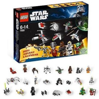 Newly listed LEGO STAR WARS 2011 ADVENT CALENDAR SET 7958 11 MINIFIGS 