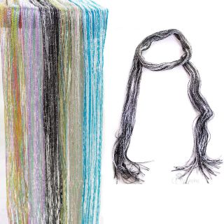 skinny scarf glitter head scarves belt multi use more options