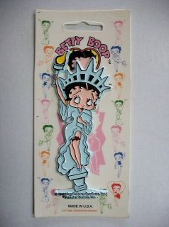 betty boop statue of liberty fridge magnet time left $ 1 89 buy it now 