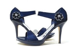 Machi Navy Blue Slingback Sexy High Heel Women Sandals Shoes (Retail $ 