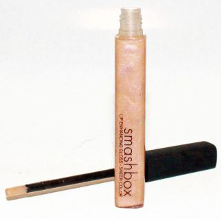 Smashbox Lip Enhancing Gloss HIGHLIGHT Peachy Gold Shimmer Sheer Color 