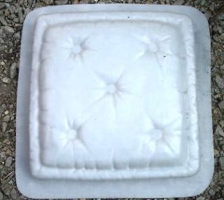 Pillow stepping stone MOULD mold Heavy duty poly plastic mold 2 thick