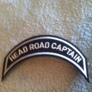 harley owners group hog head road captain patch time left