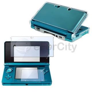   Hard Case Cover Skin+Screen Protector Guard Film for Nintendo 3DS