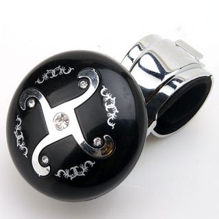 New Black Car Hand Control Steering Wheel Knob Ball Suicide Spinner 
