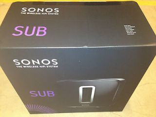 Sonos SUB works w/ PLAY 5 & 3 Connect ZP90 & ConnectAMP ZP120 WE SHIP 