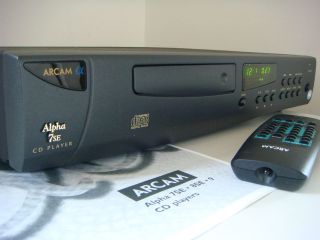 arcam alpha 7se cd player with remote guide excellent condition 7 se 