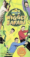 the wiggles wiggly safari vhs 2002 hard shell case time