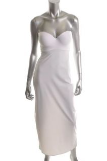 Davids Bridal NEW White Full Length Strapless Wedding Bra Slip 36C 