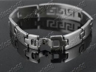 wholesale 4pcs silver tone stainless steel european bracelet chain 