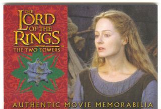 Lord Of The Rings The Two Towers Update Costume Card Eowyns 