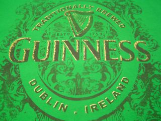 GUINNESS T Shirt Size 2XL/Irish Dry Stout/Dropkick Murphys/Booze/Beer 