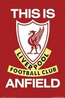 liverpool football club this is anfield maxi poster from united