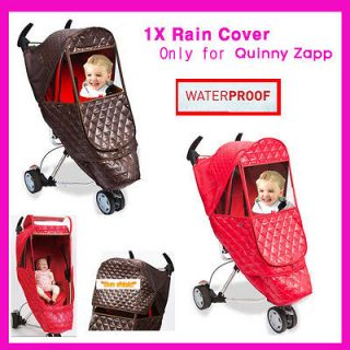 Baby Stroller Rain Cover *Castle Plus Cover only For Quinny Zapp* Top 