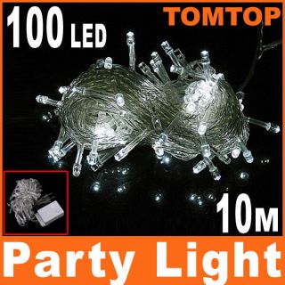 10M 110V / 220V 100 LED String Decoration Light For Christmas Party 