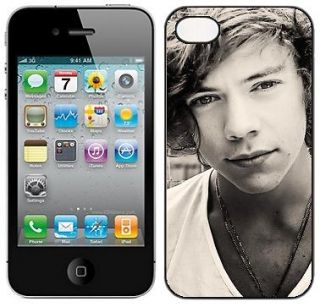 HARRY STYLES # 1D ONE DIRECTION hard case fits iphone 4 /4s mobile 