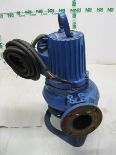 flygt 3 3 4 3 75in submersible pump specs unknown
