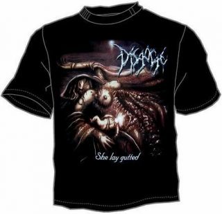 disgorge gutted death metal t shirt size m  16 11 buy it 