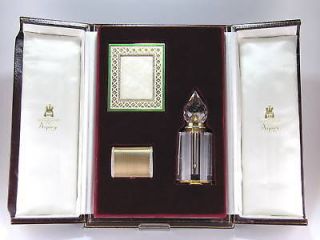 asprey 18k gold enamel diamond sultan of brunei set returns