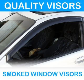  Jazz MUG Smoke Side Window Sun Shield Visors Rain Guard Wind Deflector