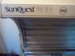 Keep that summer tan with SunQuest Pro 16S home tanning bed Runs on 