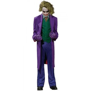Super Deluxe The Joker Costume Dark Knight Adult Mens Grand Heritage 