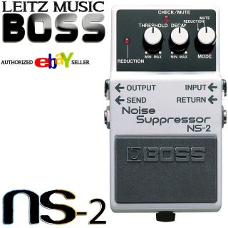 Boss NS 2 Noise Suppressor Signal Processor Electric Guitar Effects 