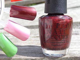 OPI Nail Polish Romeo and Joliet NL S72 Brand New Shimmery Red 