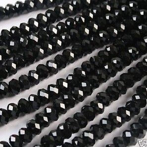 Wholesale 3x4mm  10x12mm black Swarovski Crystal Loose Beads