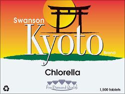 Swanson High Quality Japanese Kyoto Chlorella, 1500 tablets / PRIORITY 