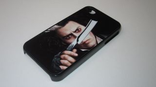 iphone 4 4s mobile phone hard case cover Johnny Depp Sweeney Todd