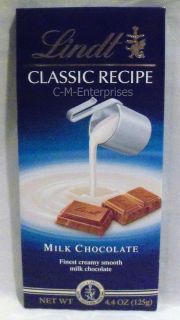 lindt classic recipe milk chocolate bar 4 4oz time left