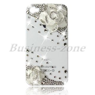 Hot Sale For iPhone 4G 4S Bling Crystal Diamond Rhinestone Hard Back 