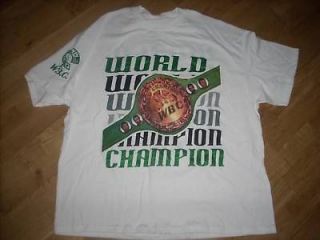 world boxing council championship belt t shirt sze l  35 33 