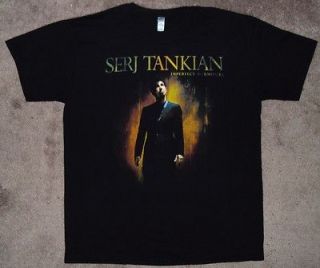Serj Tankian Inperfect Harmonies Tour t shirt size LARGE NEW System of 