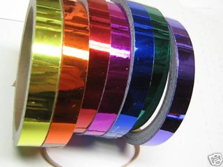   of Chrome Tape, 1 x 25 ft, Your Color Choice, Hoop Decorating Tape